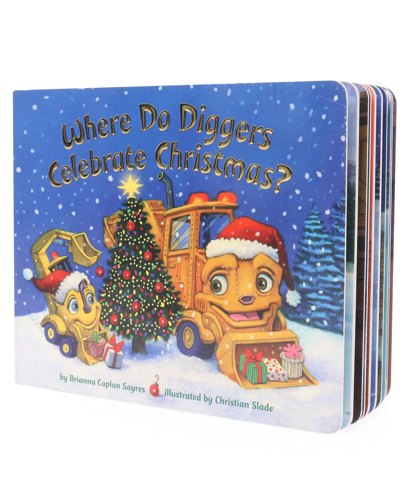 Where Do Diggers Celebrate Christmas Board Book by Brianna Caplan Sayres - English-image-4