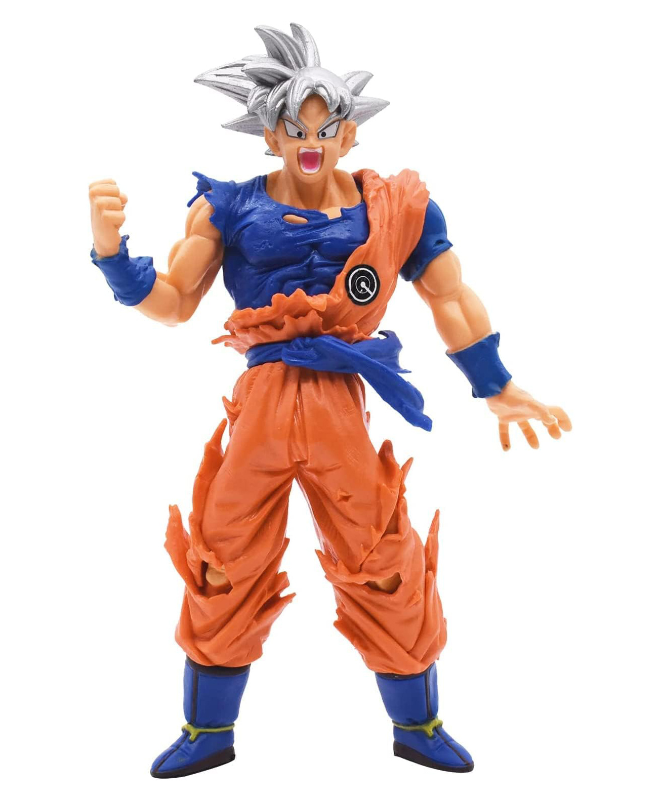 QUIRKMALL Dragonball Anime Ultra Instinct Angry Large Action Figure Limited Edition Figure Toy Statue Merchandise for Anime Lovers - 18 cm Height-picture-4