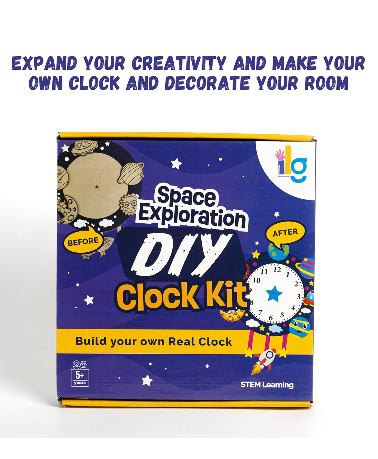 ilearnngrow DIY Space Exploration Clock-image-19