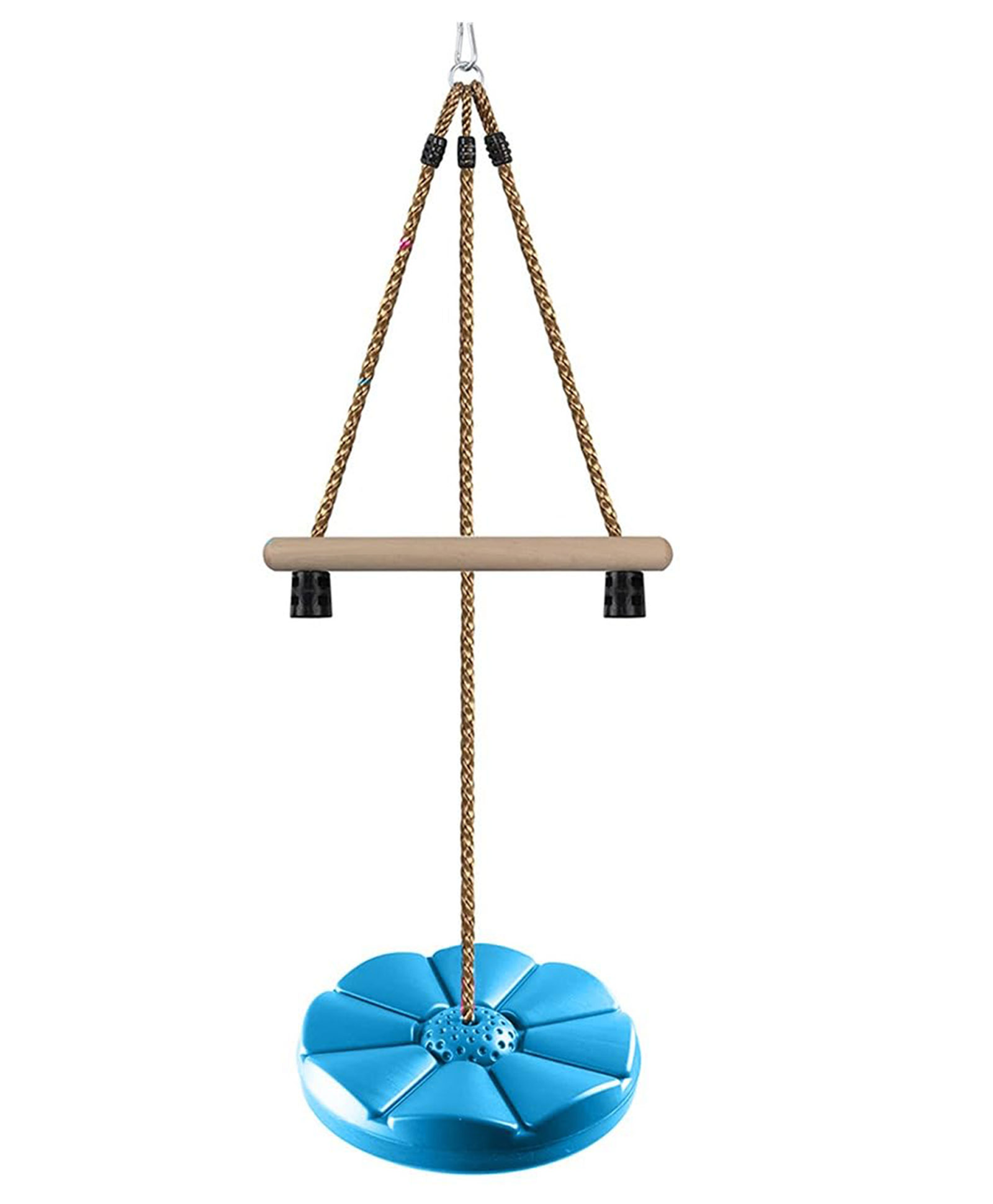 REZNOR 7 Feet Height Adjustable Gym Monkey Bars Disc Swing - Blue-image-37