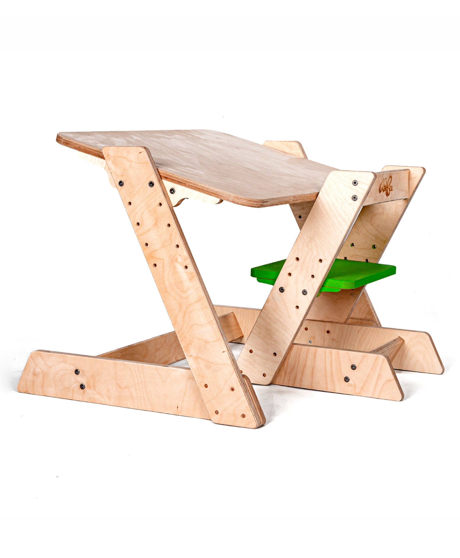 WoodBee Toys Study table and chair Colour- Wood finish-picture-20