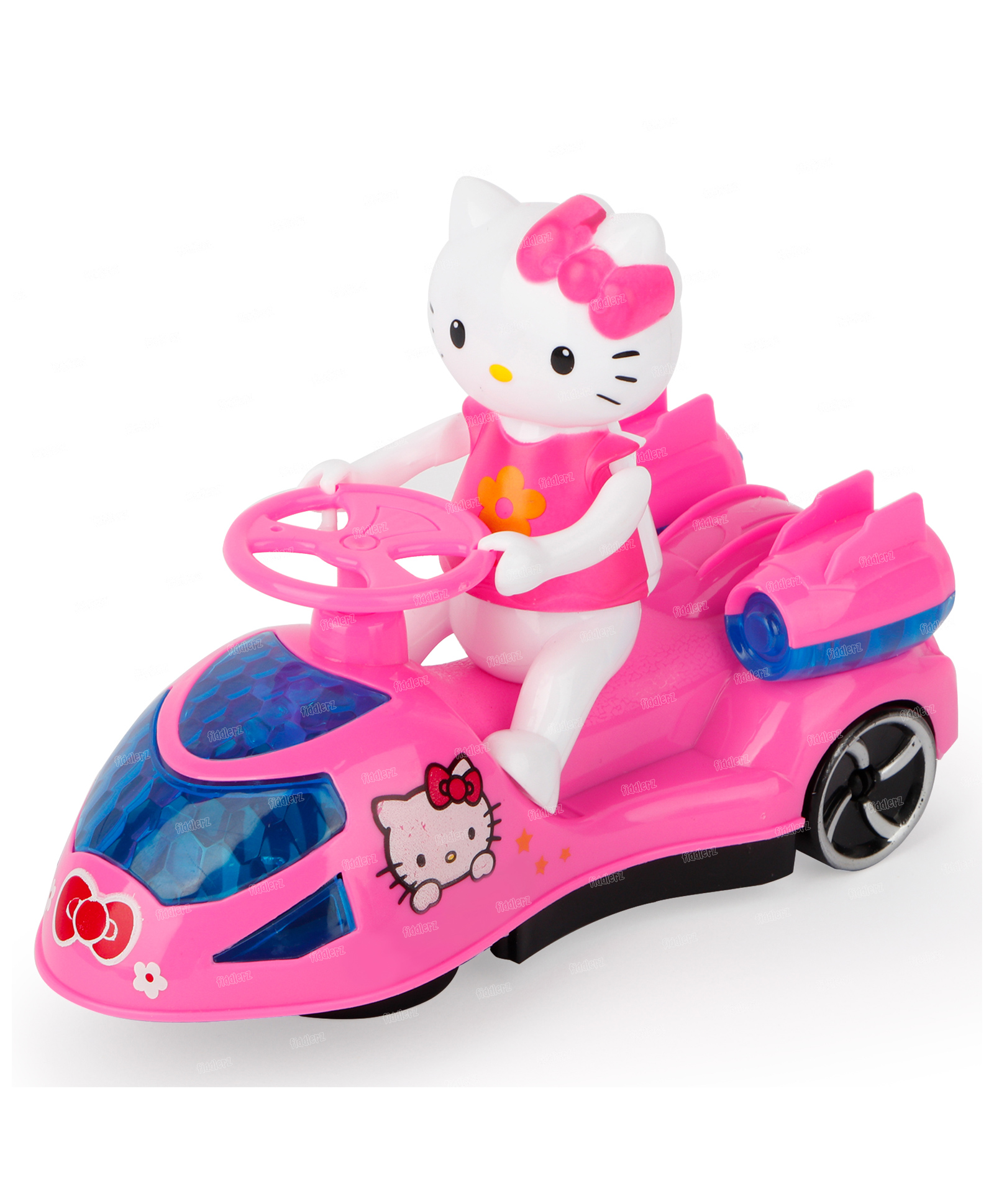 Kitty Baby Musical Toys with Bump and Go Action3D Lights and Music - Pink-image-37