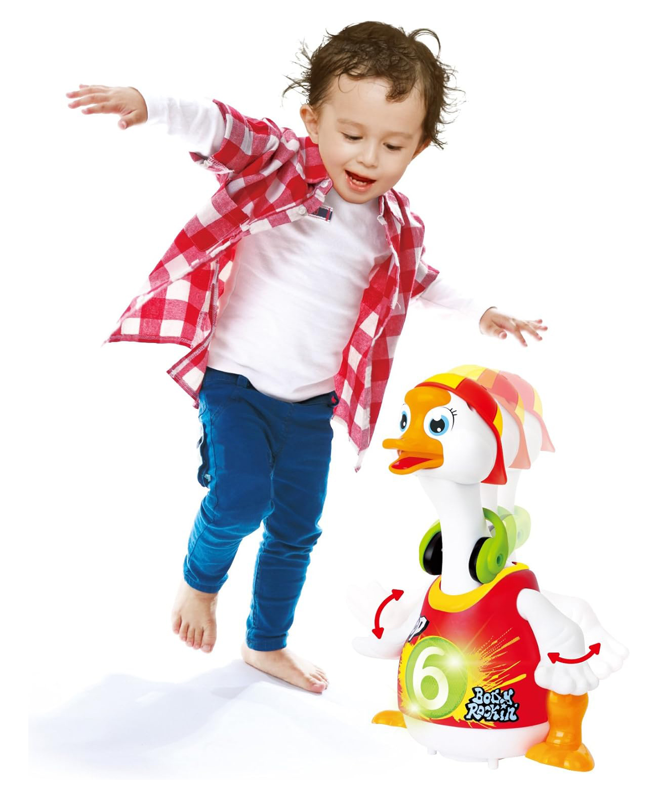 Sanjary Smart Dancing & Interactive Swing Goose Toy with Music & Flashing Lights for Kids Color May Vary-picture-21