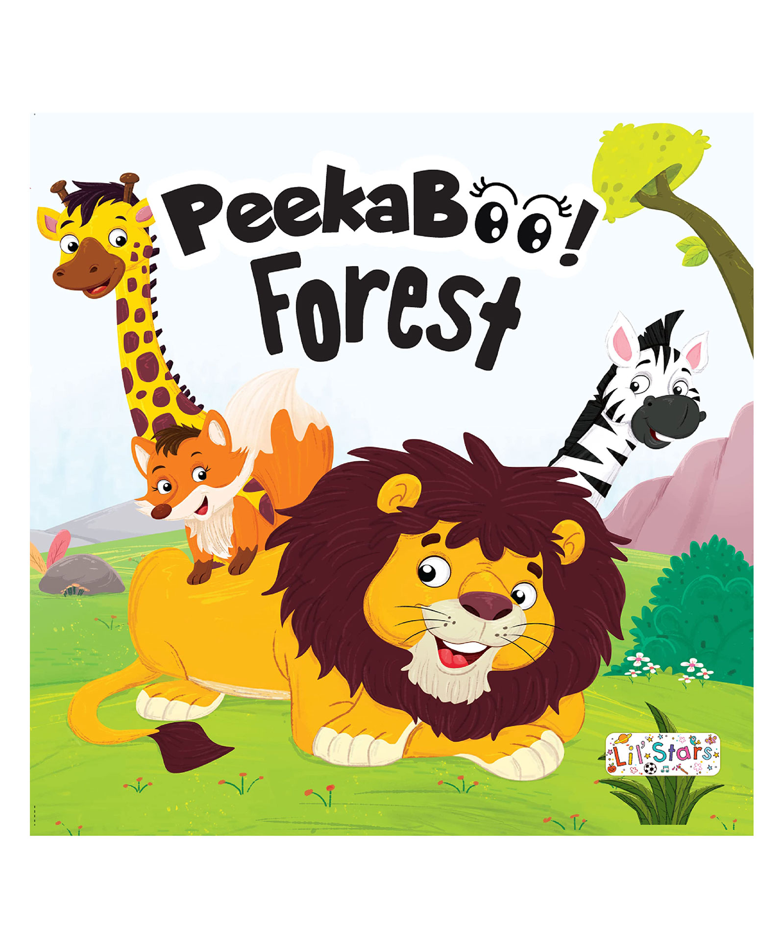 Peekabo Forest Board Book with Pictures Explore the Secrets Meet Forest Friends & Discover Nature's Wonders-image-1
