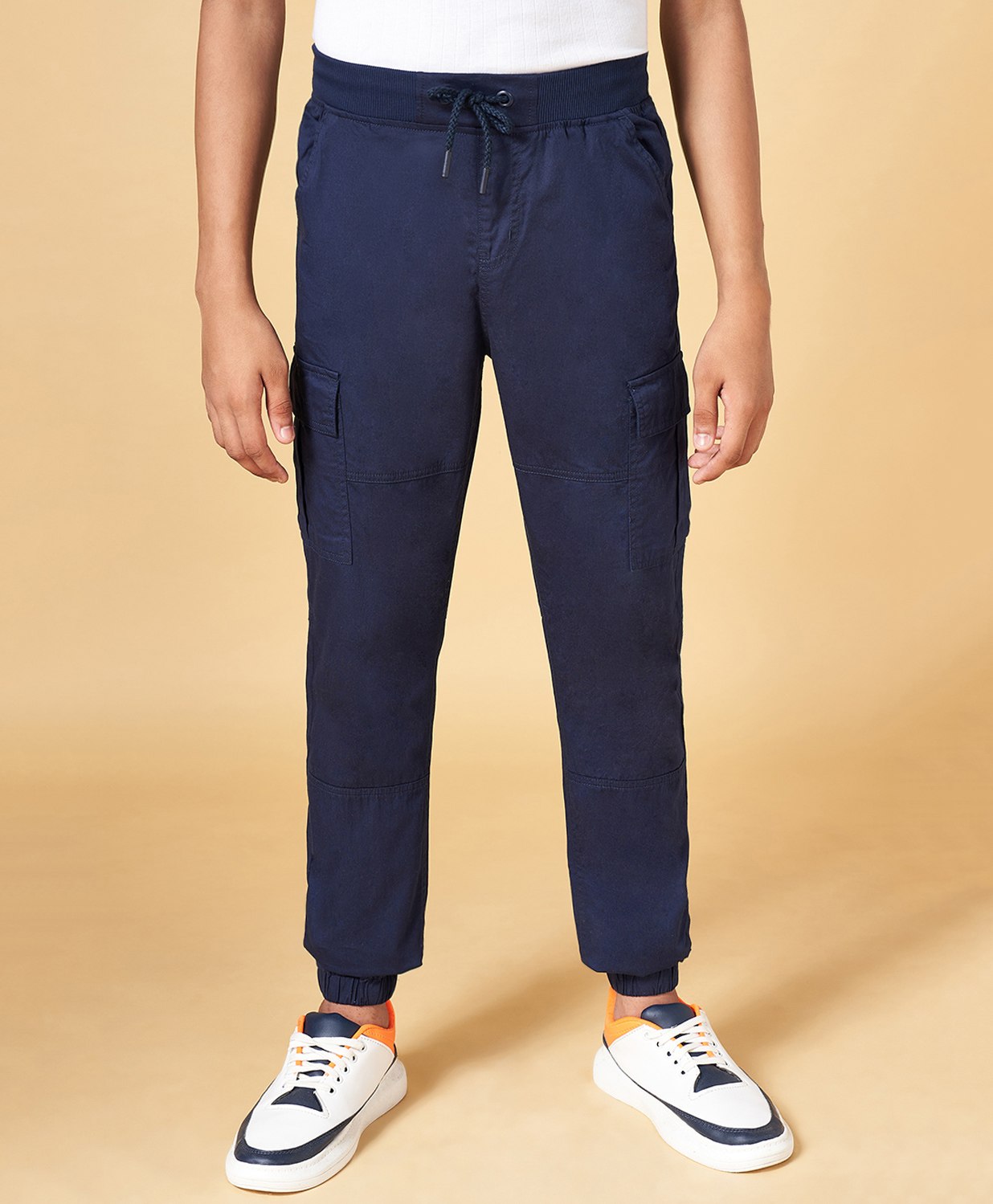 Coolsters by Pantaloons Solid Pant - Blue-picture-30
