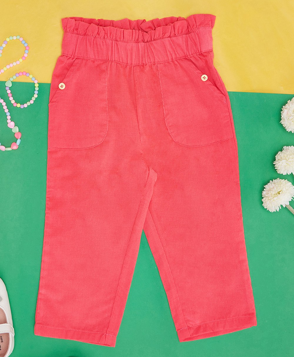 Pantaloons Baby Solid Pant - Pink-picture-26