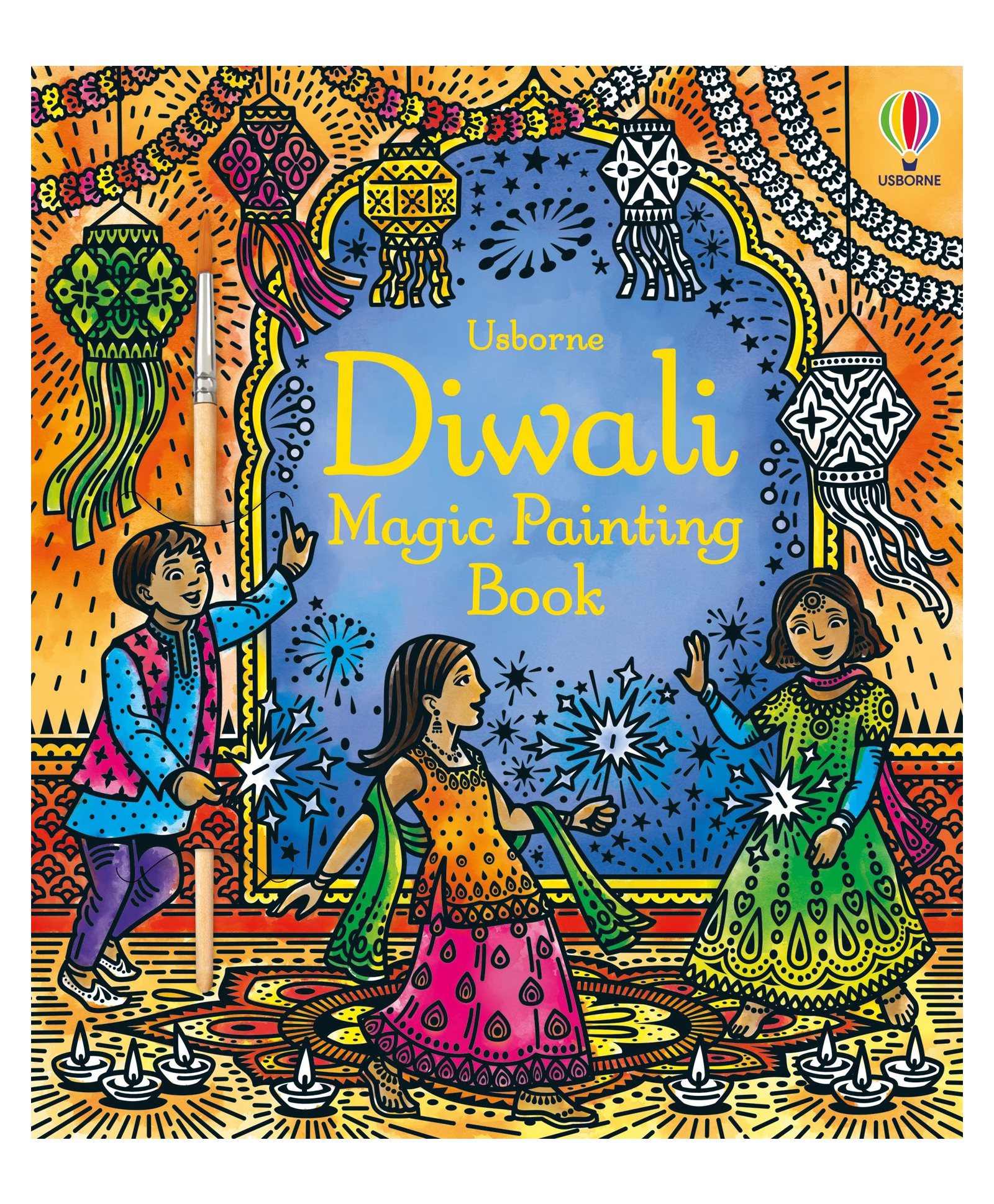 Usborne Diwali Magic Painting Book - English-image-40