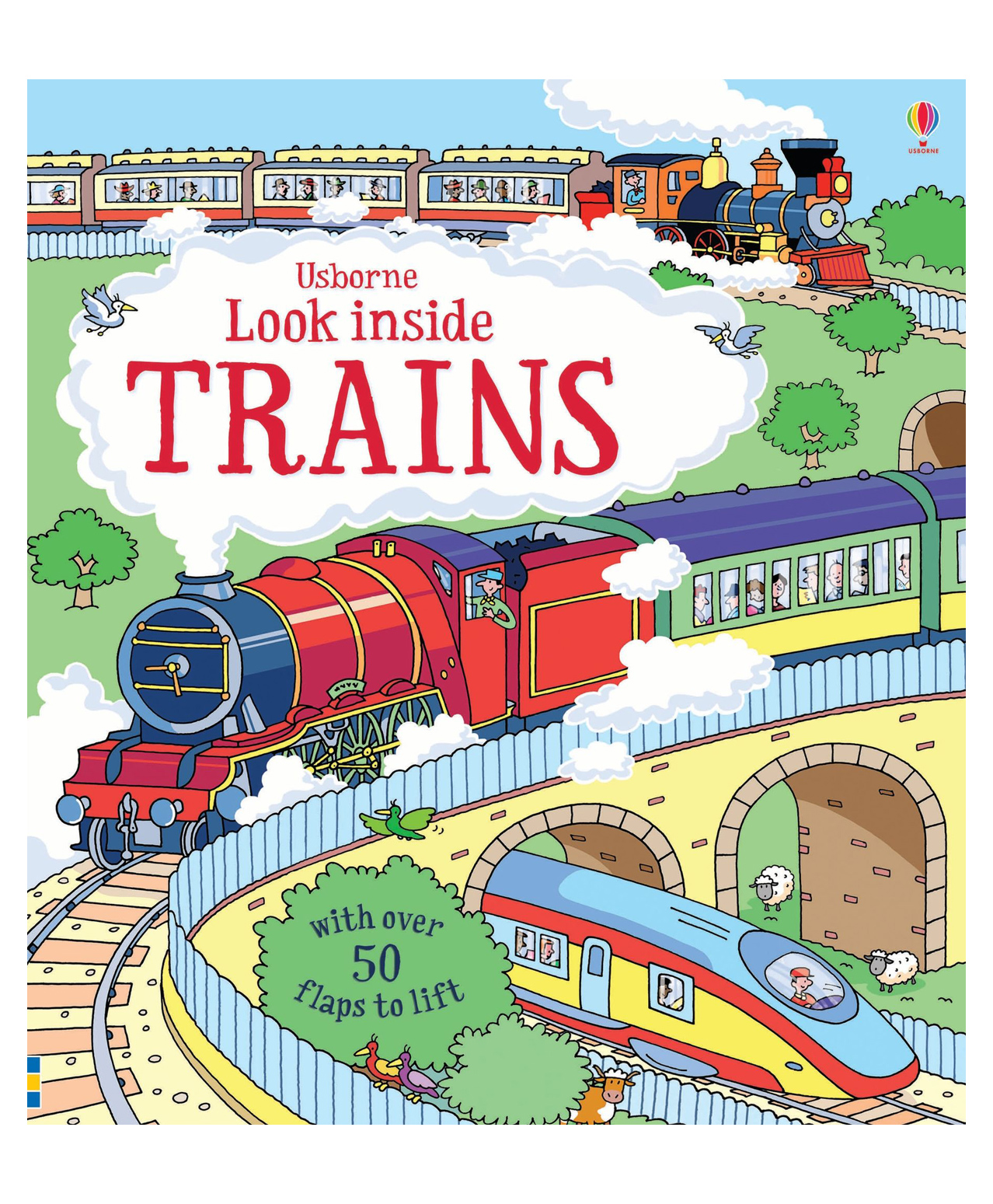 Usborne Look Inside Trains - English-picture-20