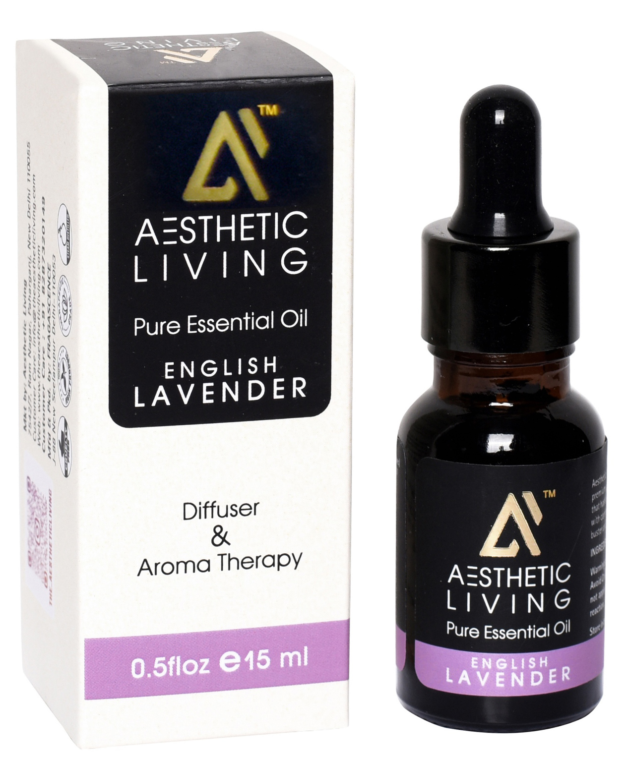 Aesthetic Living Pure English Lavender Essential Oil - 15 ml-picture-17
