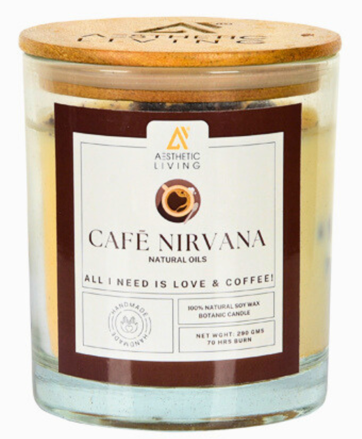 Aesthetic Living Cafe Nirvana Botanic Candle 300 g-image-42