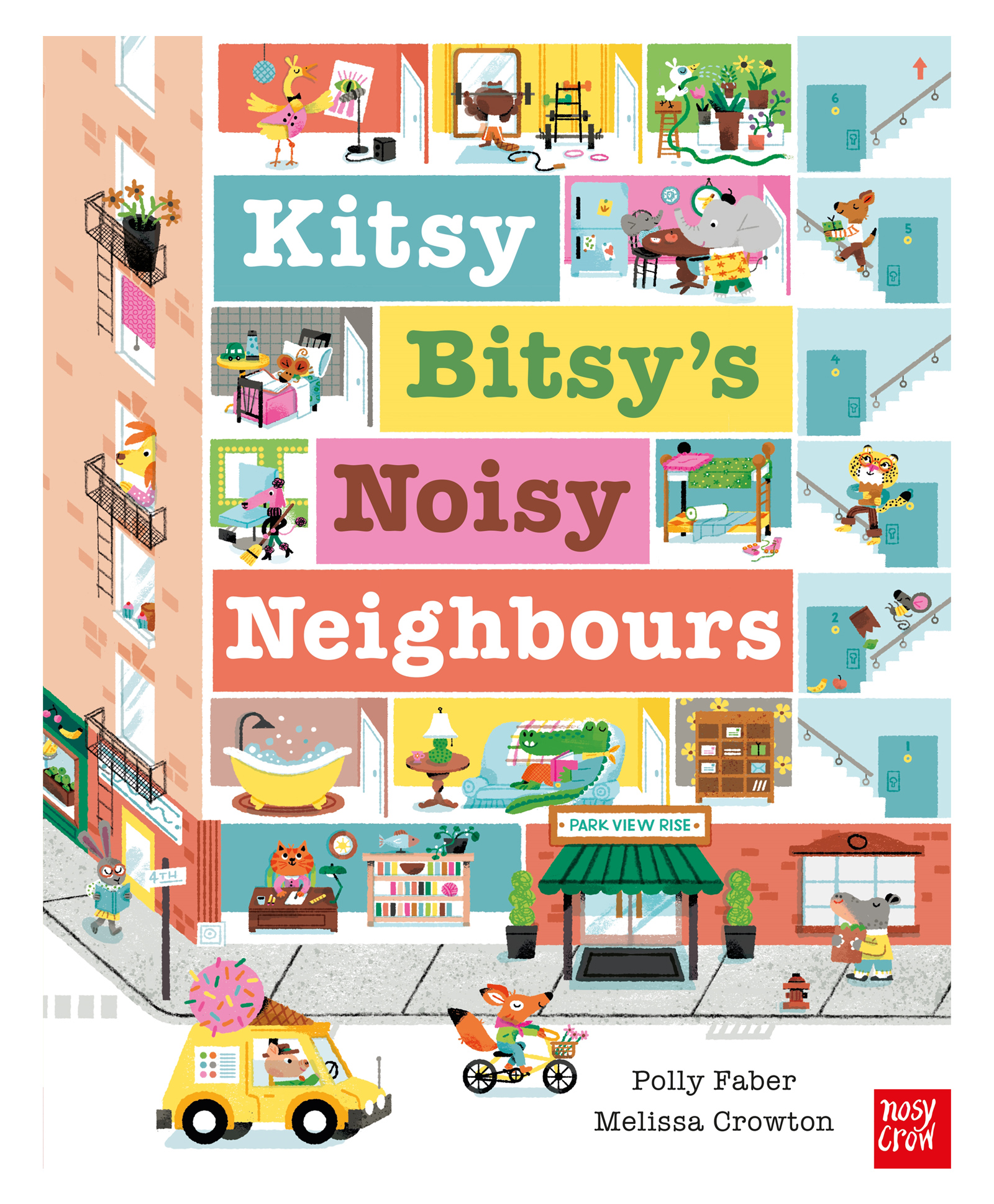 Kitsy Bitsy's Noisy Neighbours by Polly Faber- English-image-46