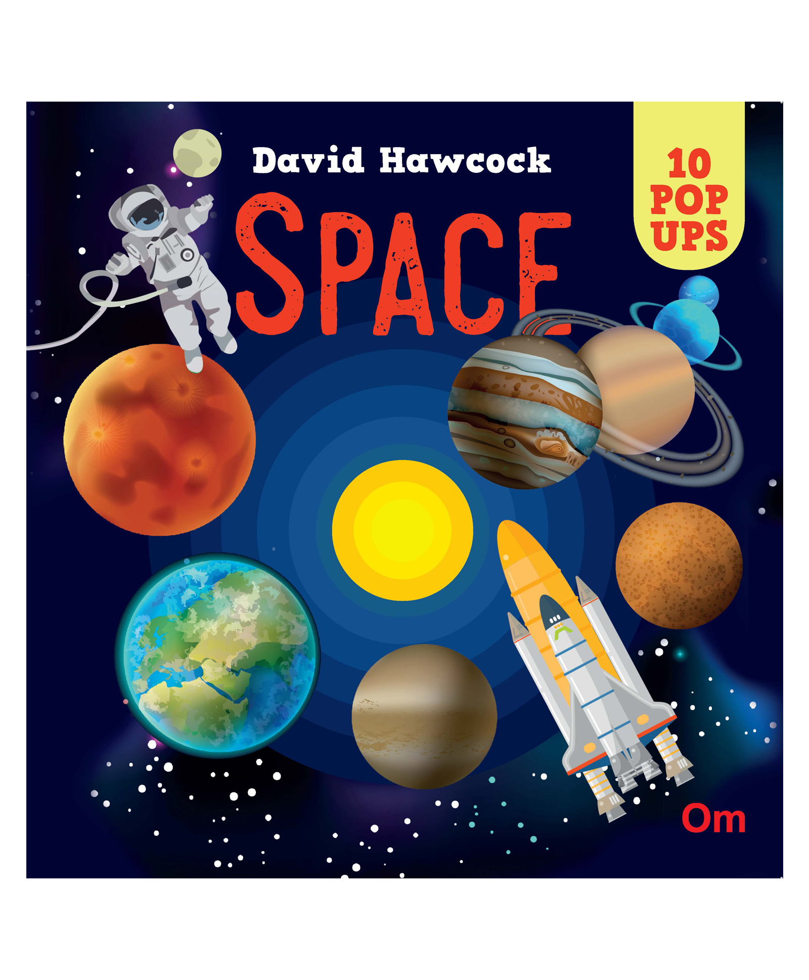 Pop-up Space: Amazing 10 Pop-Ups for the young ones - Pop up Board book for children --image-28