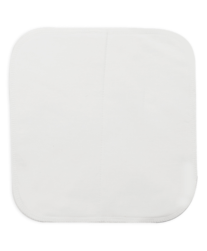 SuperBottoms Organic Cotton Booster Pad Reusable & Washable Cloth Diaper Insert - White