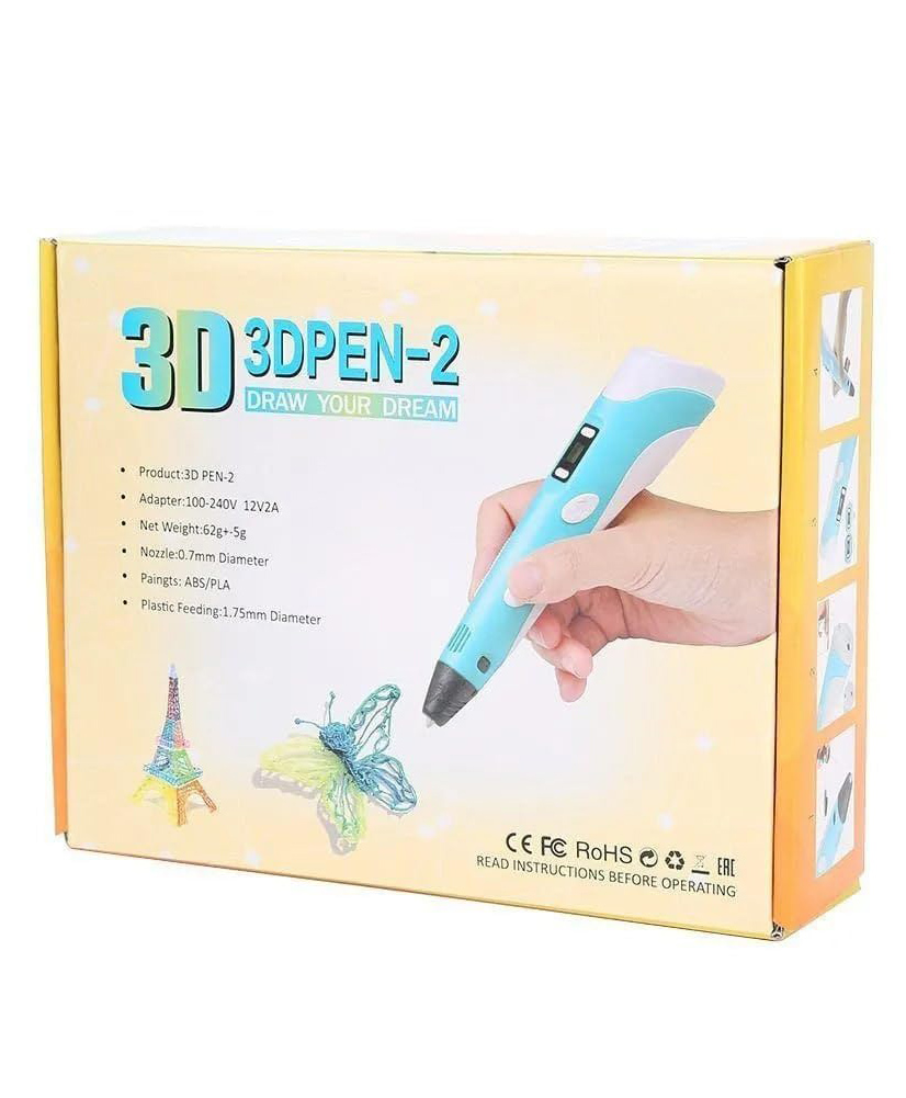 Sanjary 3D Printing Pen with 3 PLA Filaments for Kids and Adults Creative Modelling, Project and Education Purpose with usb Color May Vary-image-35