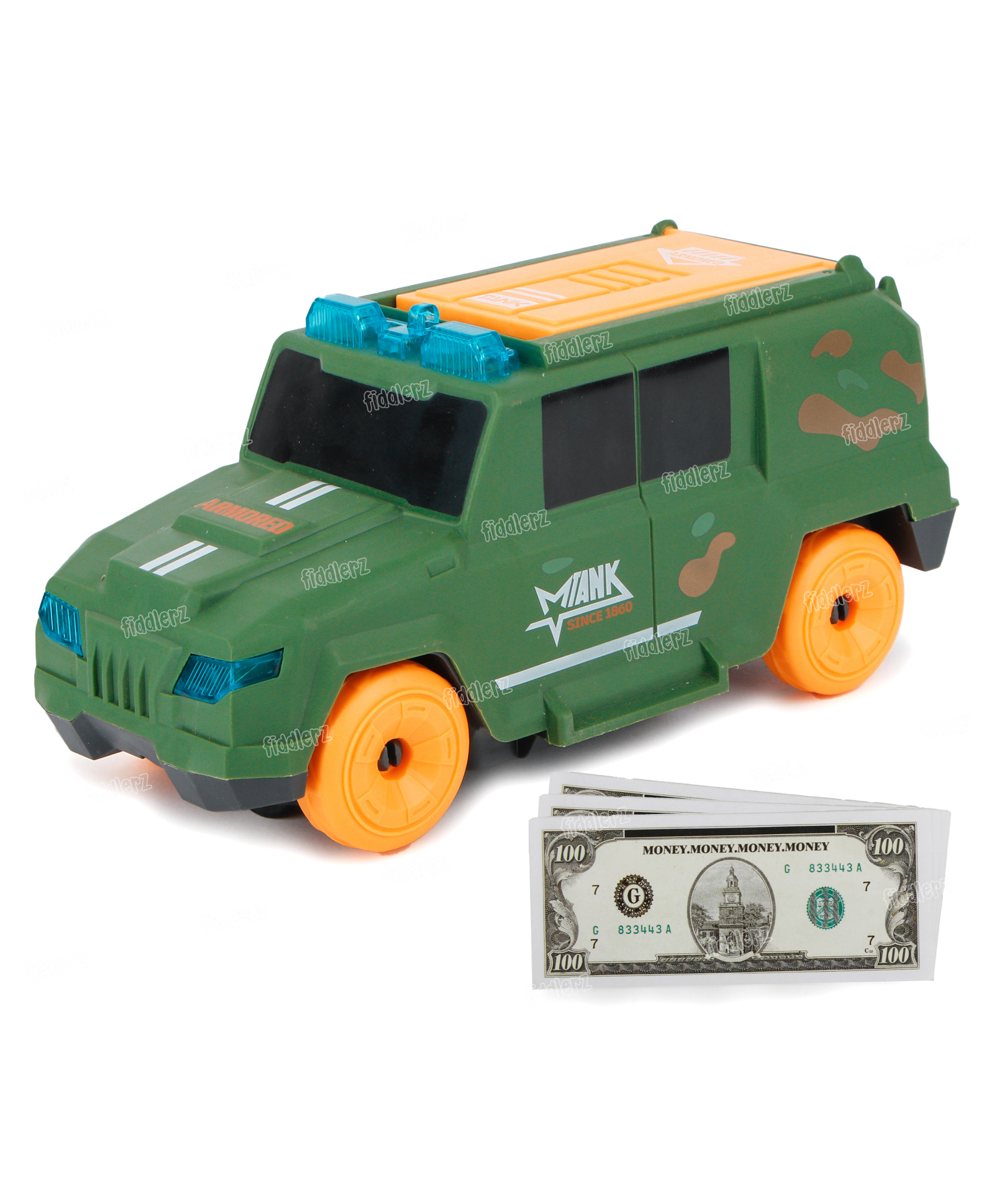 Fiddlerz Case Spray Car Vehicle Toy with Light, Music, 360° Rotation and Bump & go Action for Kids Boys Girls-picture-18