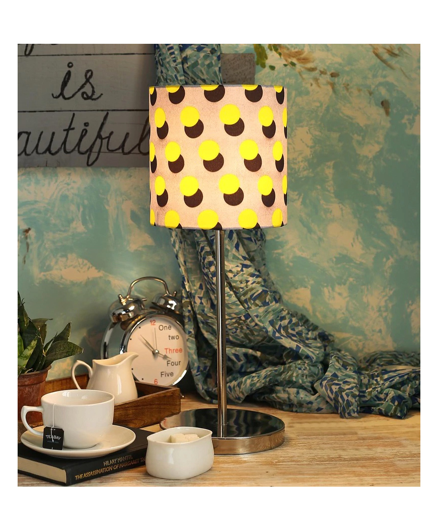Green Girgit Yellow Polka Lamp-picture-22