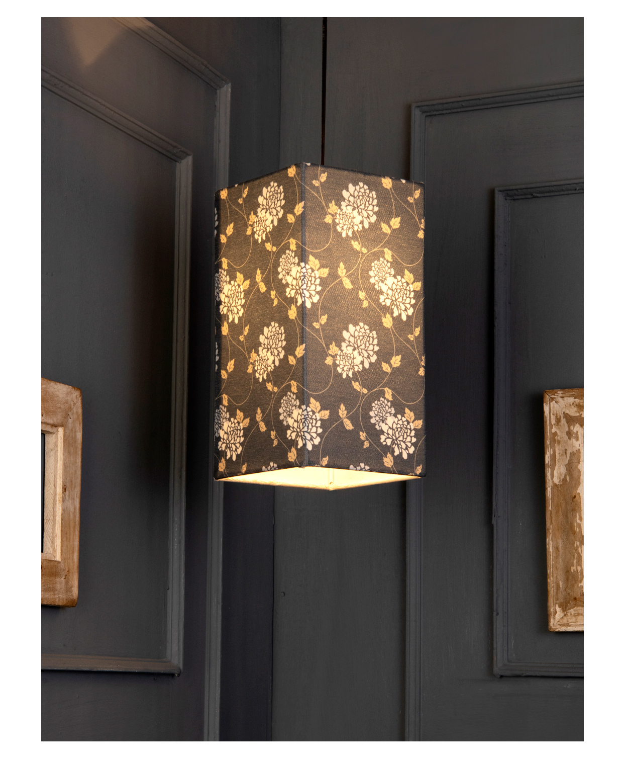 Green Girgit Golden Leaves Hanging Shade-picture-23