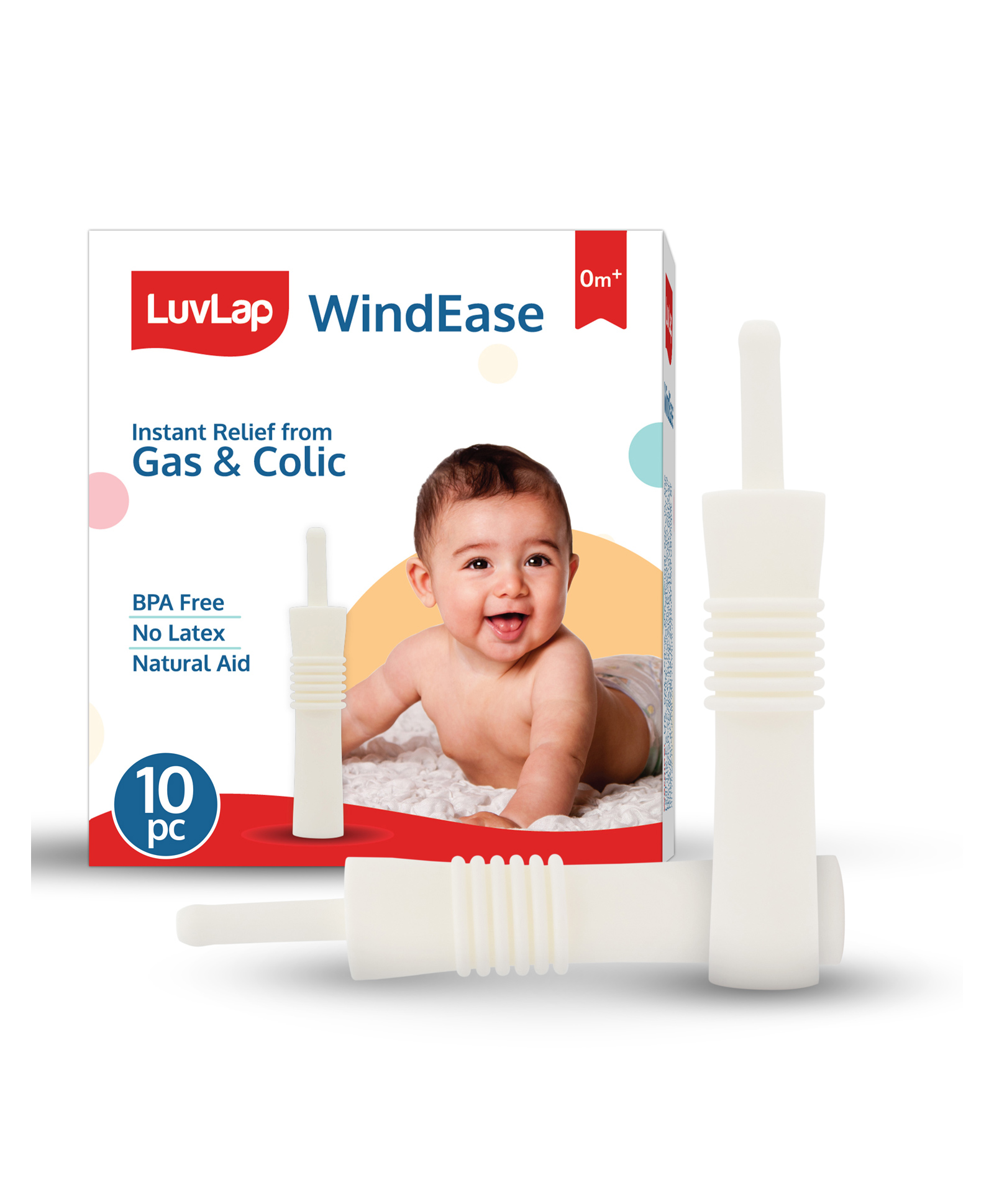luvlap Luv Lap WindEase Colic Reliever for Babies - Pack of 10-picture-30