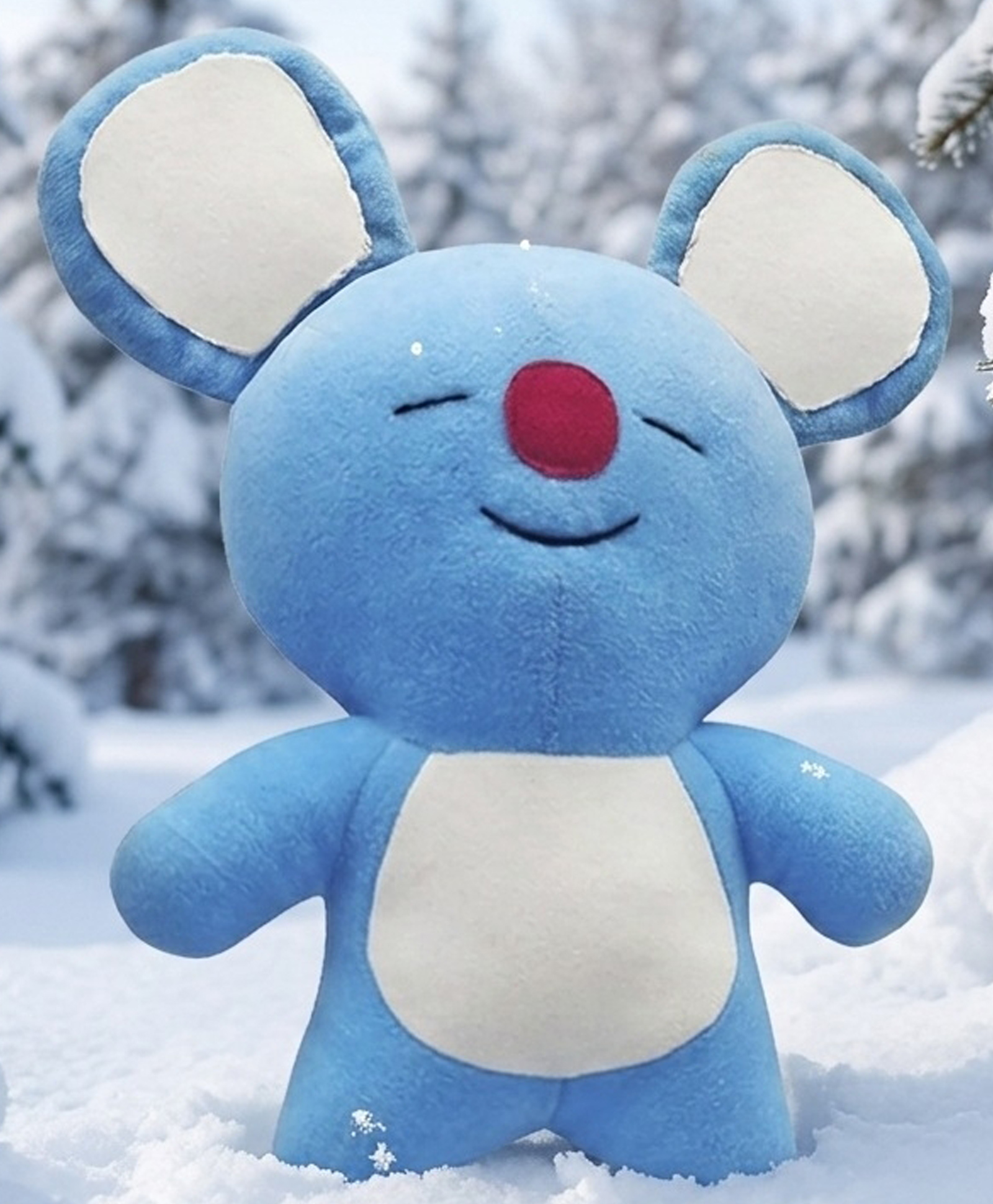 Goldenhub Cute Cloudy Blue - Height 28 cm-image-1