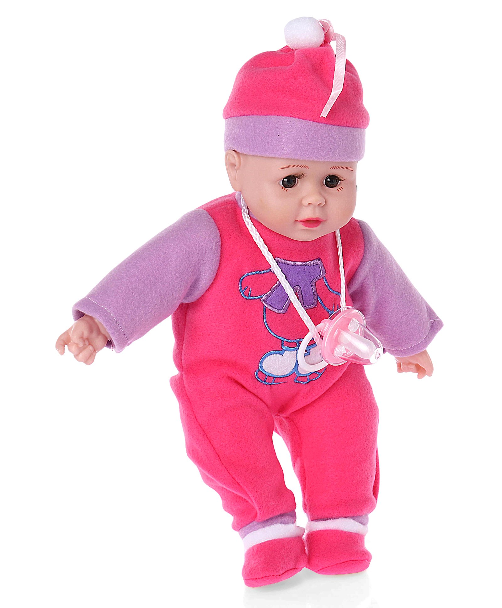 ToyMark Happy Baby Doll Pink - Height 38 cm-image-20