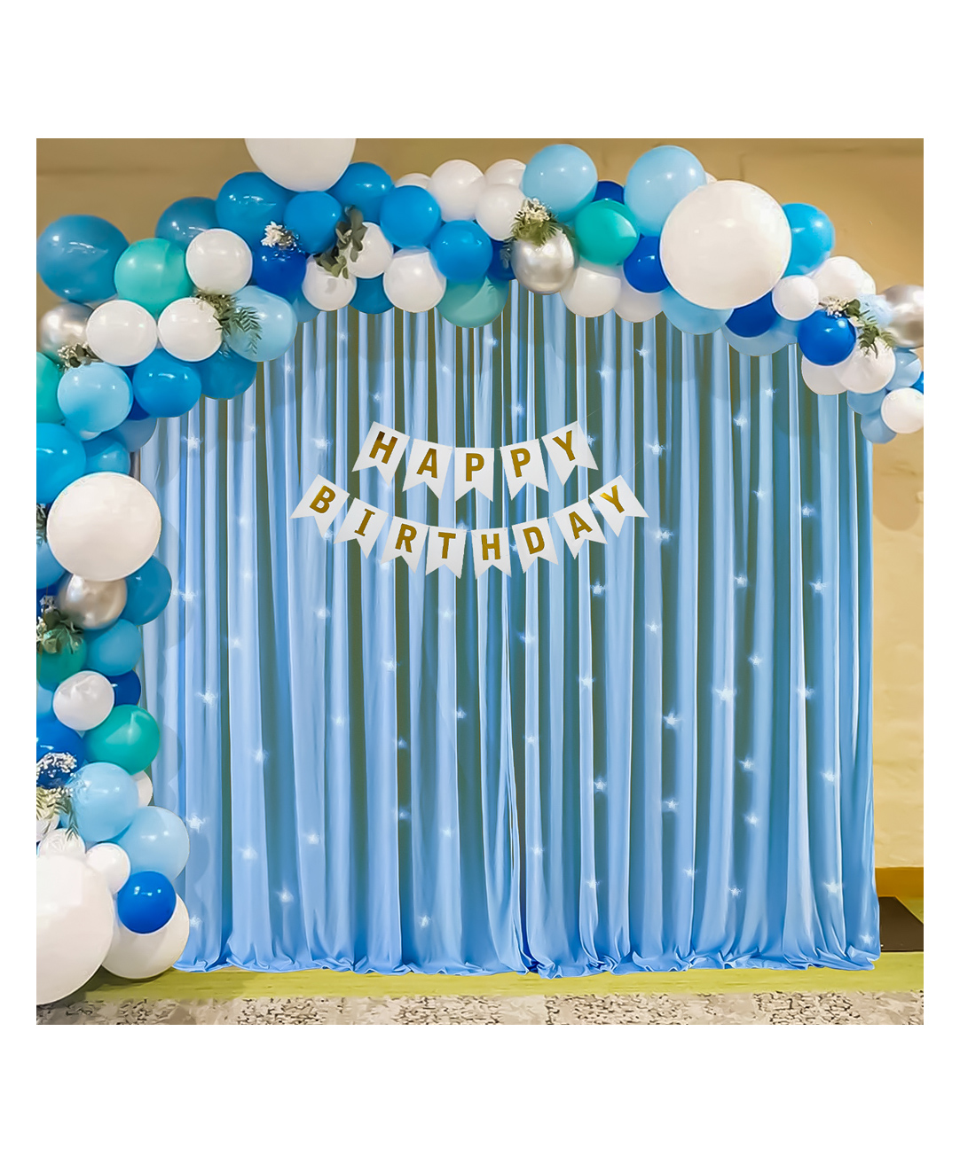 Special You Birthday Decoration DIY Combo Kit Blue Theme - Pack of 51 Items-image-41