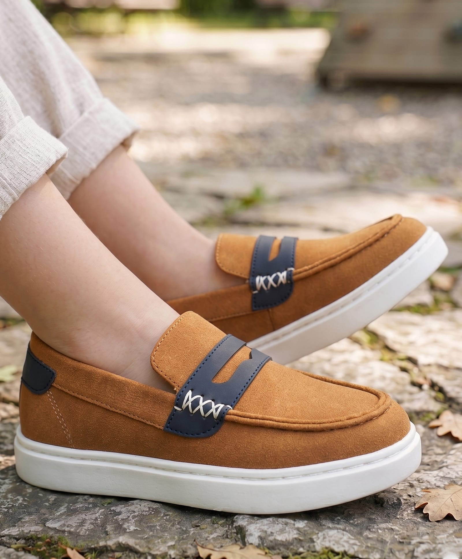 Pine Kids Slip On Casual Shoes - Brown-picture-46