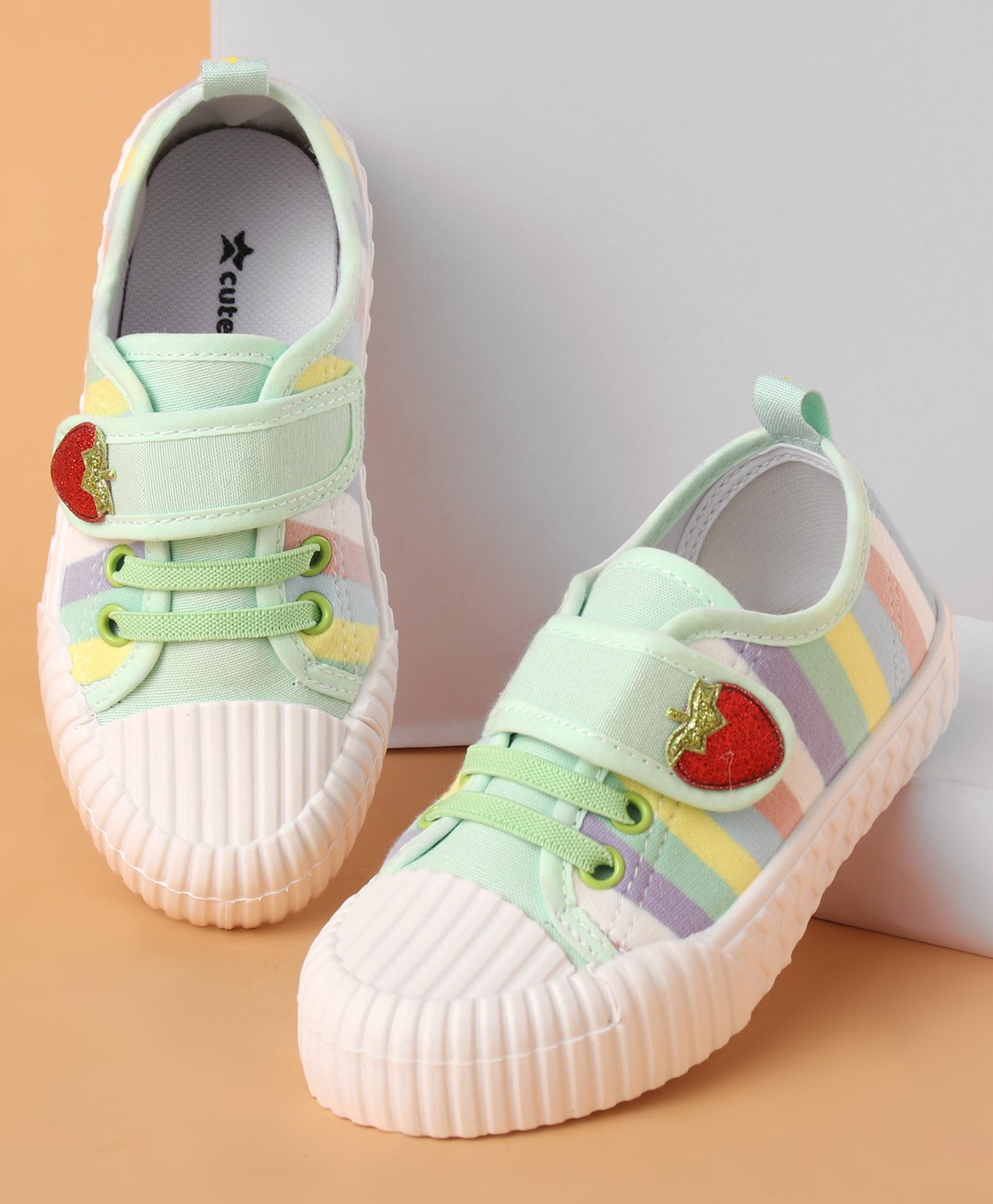 Cute Walk by Babyhug Casual Shoes - Sea Green-image-28