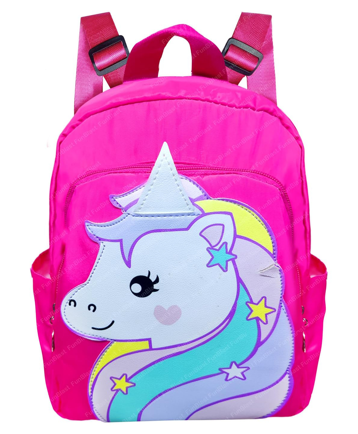 FunBlast Unicorn Print Backpack for Pre-Schoolers Kids  Pink-image-24