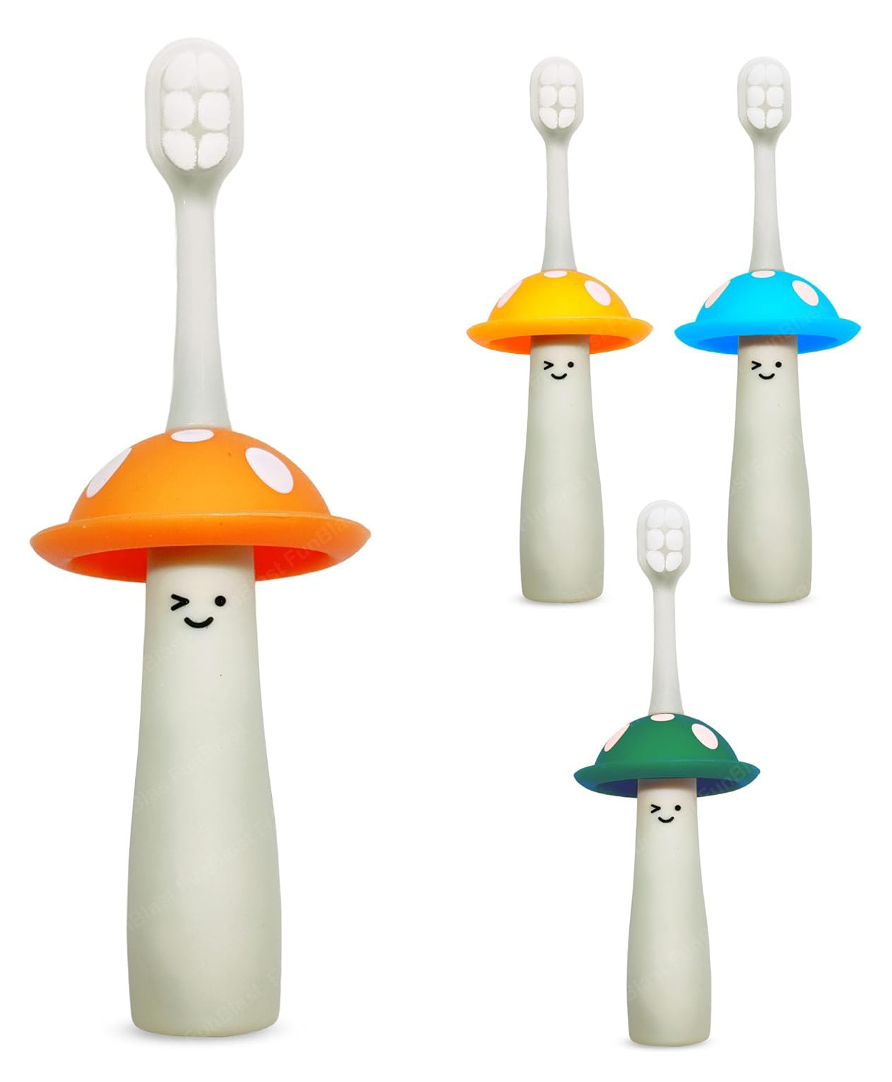 FunBlast Cartoon Design Soft Bristle Toothbrush for Kids (Random Color)-image-14