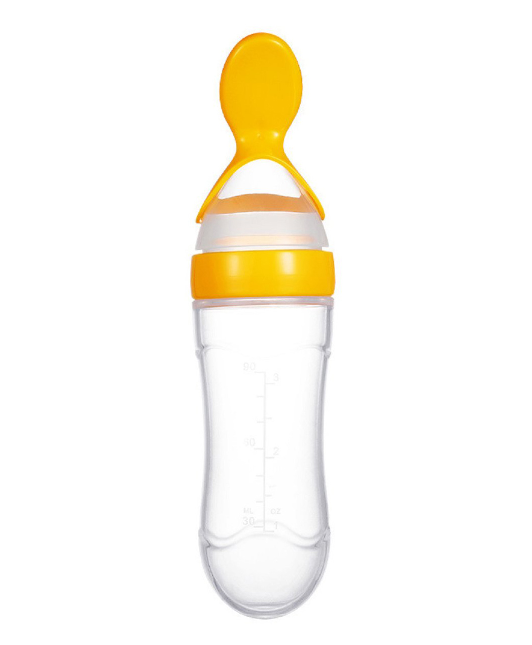 NeonateCare Squeeze Style Bottle Feeder With Dispensing Spoon Yellow - 90 ml - Multicolor ( color and design may vary)-picture-25