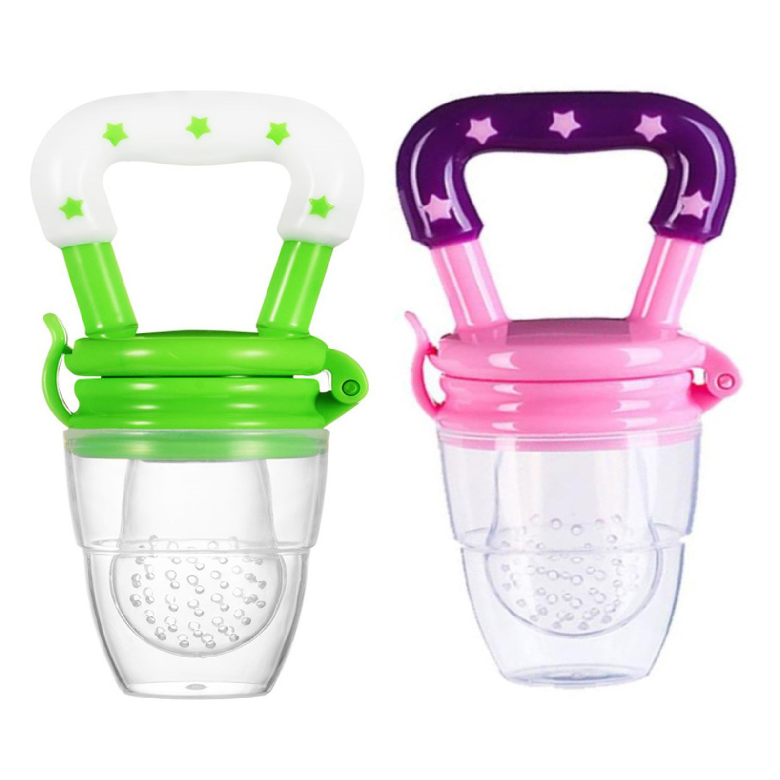 NeonateCare Fruit & Food Nibbler Pack Of 2 - Multicolor ( color and design may vary)-image-46