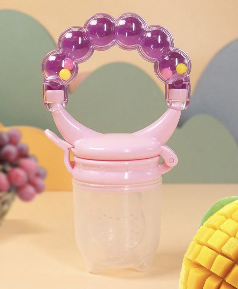 NeonateCare Silicone Fruit And Food Nibbler- Multicolor ( color and design may vary)-picture-36