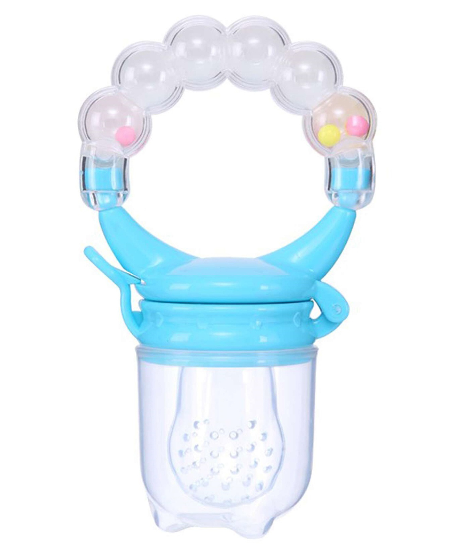 NeonateCare Silicone Fruit And Food Nibbler- Multicolor ( color and design may vary)-image-43