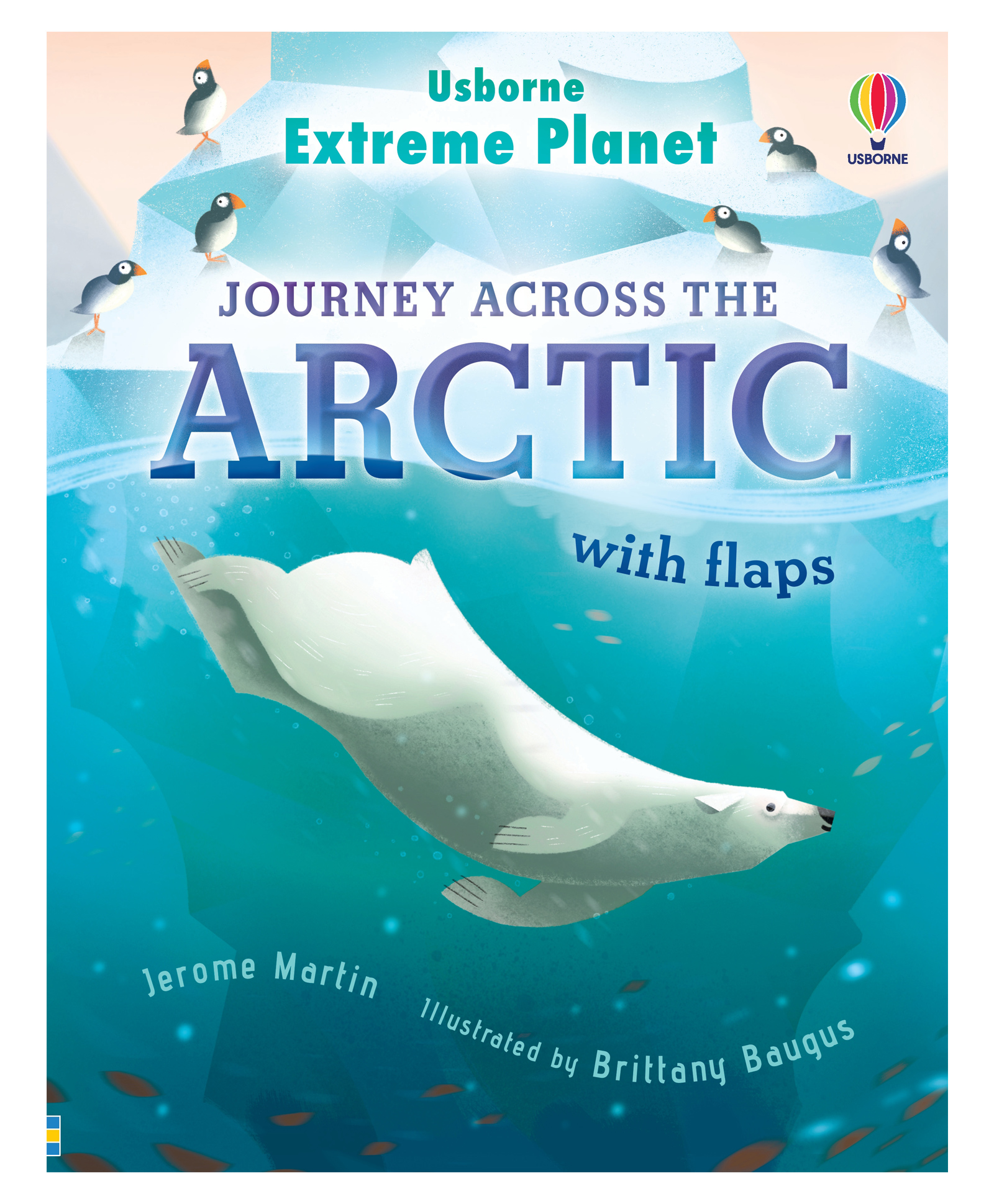 Usborne Extreme Planet Journey Across the Arctic Board Book By Jerome Martin- English-image-8