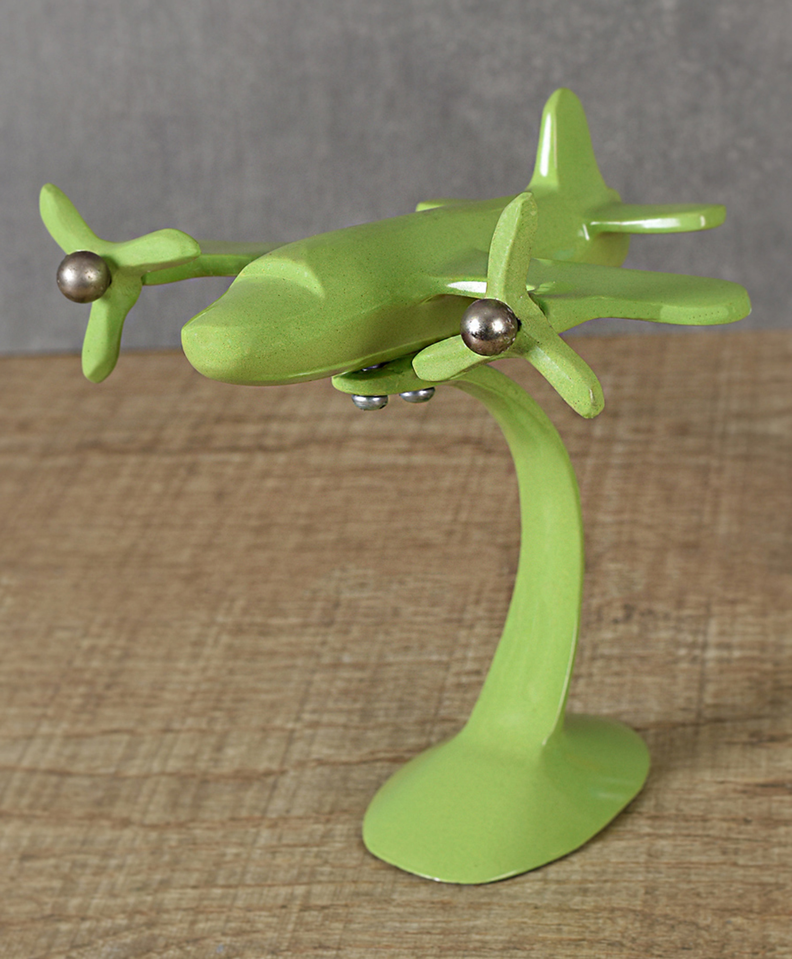 manor house Aeroplane Sculpture - Tall Green-picture-10