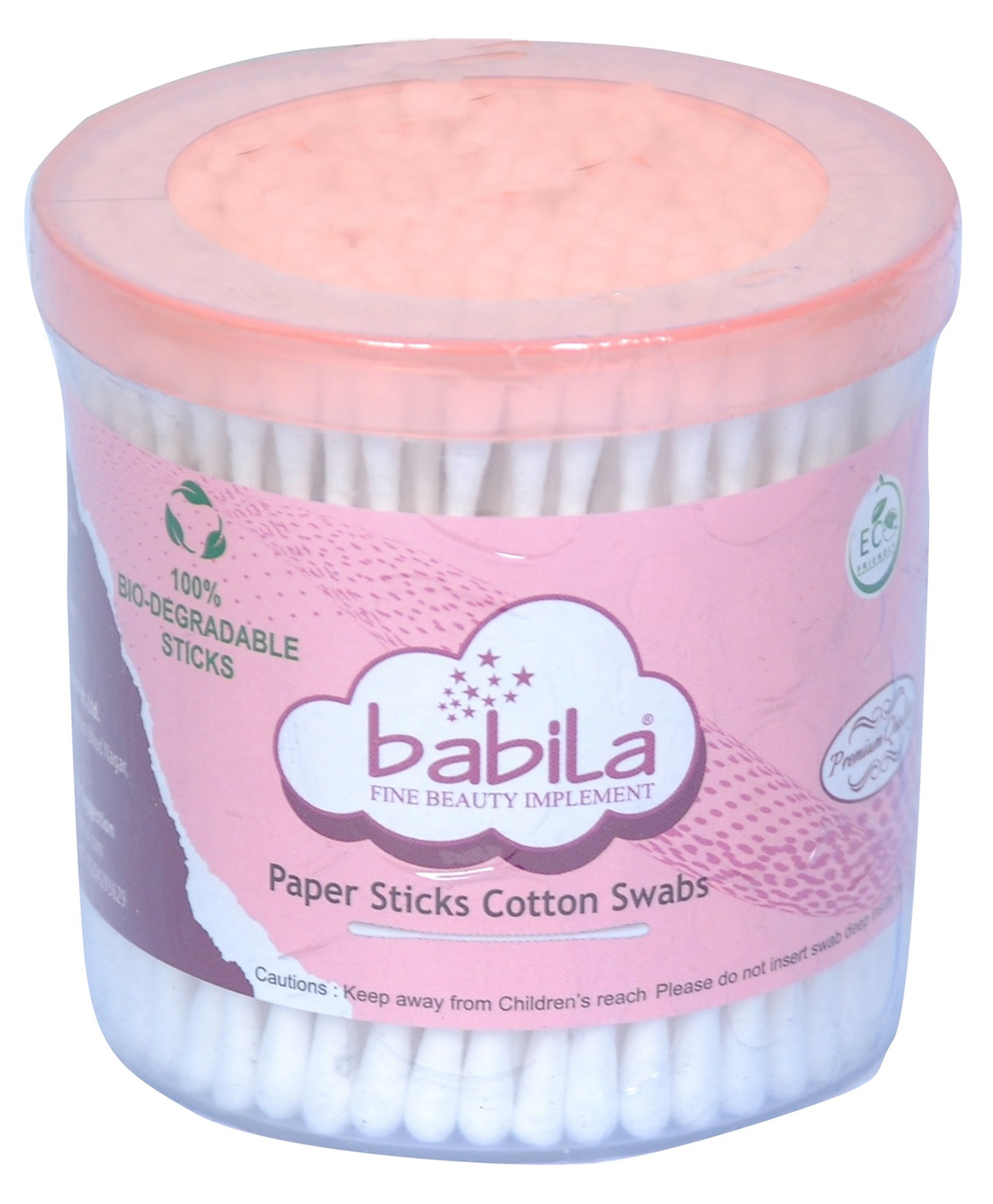 Babila Cotton Ear Buds & multifunctional cotton swab stick-100 PCS  White-image-3