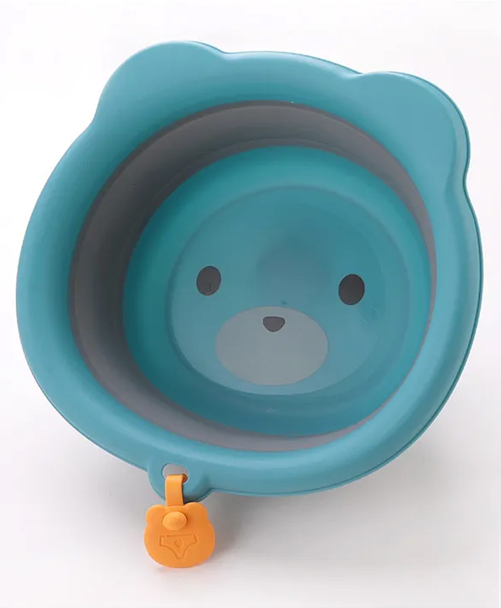 fab n funky Portable Bathroom Wash Basin with Teddy Print - Blue-picture-16