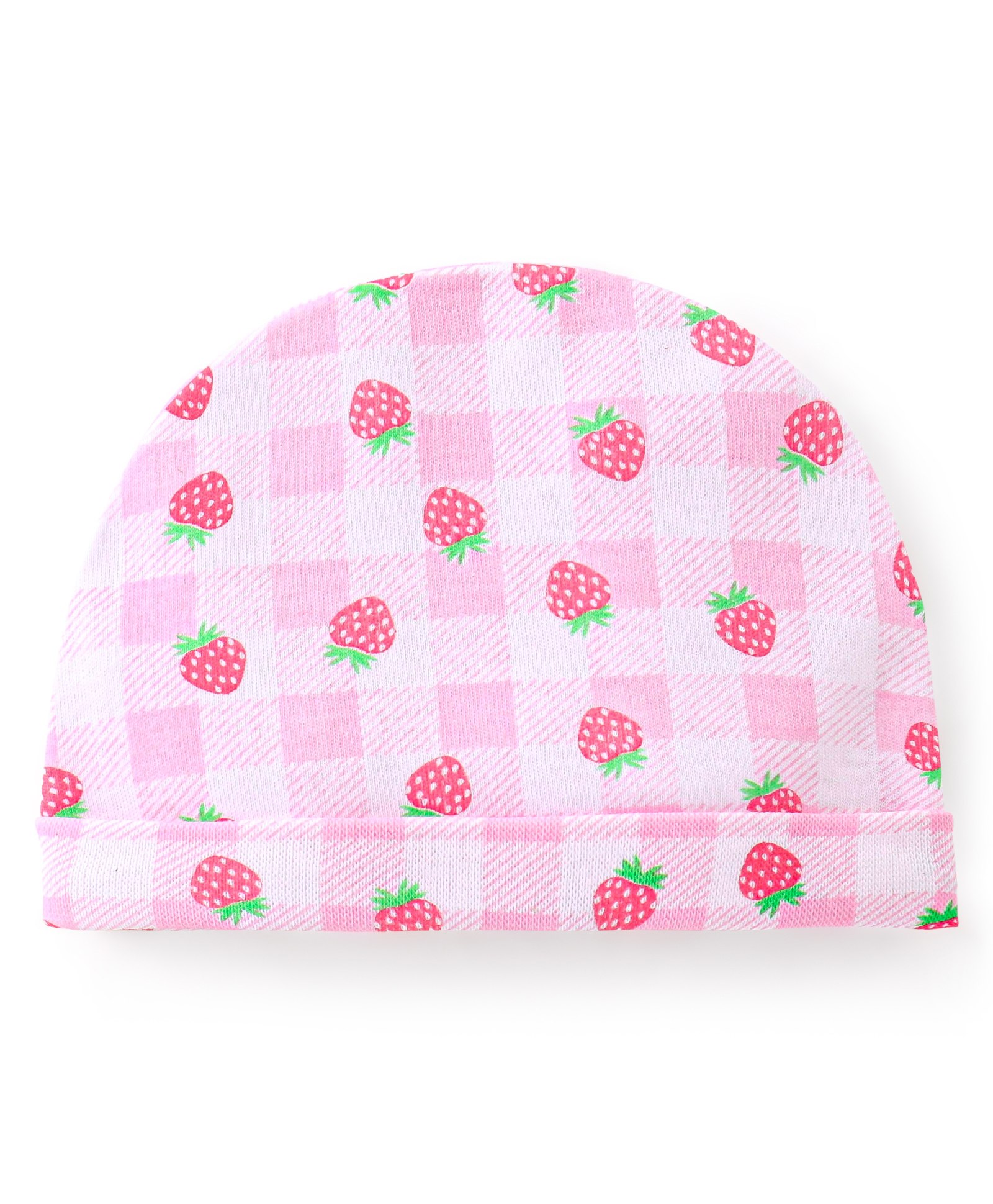 Babyhug 100% Cotton Knit Cap Strawberry Print -Pink-picture-13