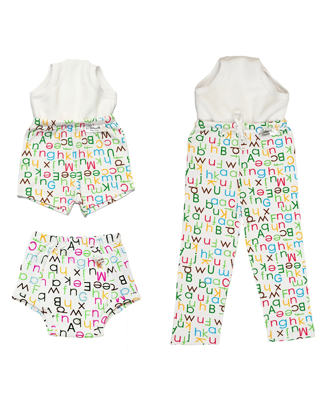 Potty Training Pants Pajamas & Shorts for Toddlers Boys and Girls. 100% Cotton. Size 4 Fits 4  5 years - Kindergarten Tales-image-20