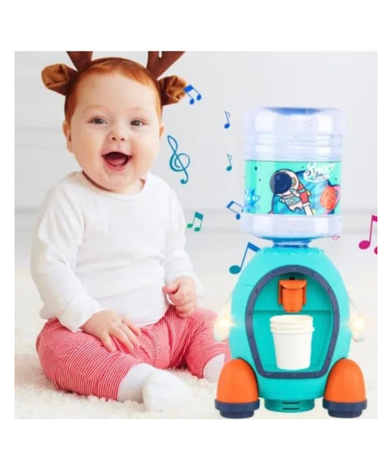 ARCADE TOYS Rocket Water Dispenser Toy for Kids - Colour may vary-picture-25