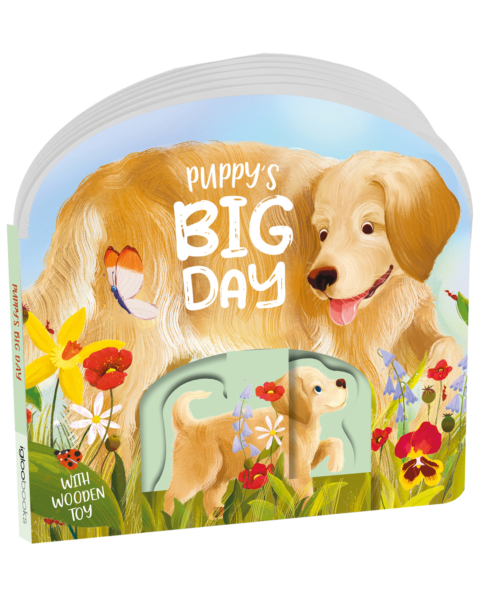Puppy's Big Day Books with toy Board books for kids-image-29