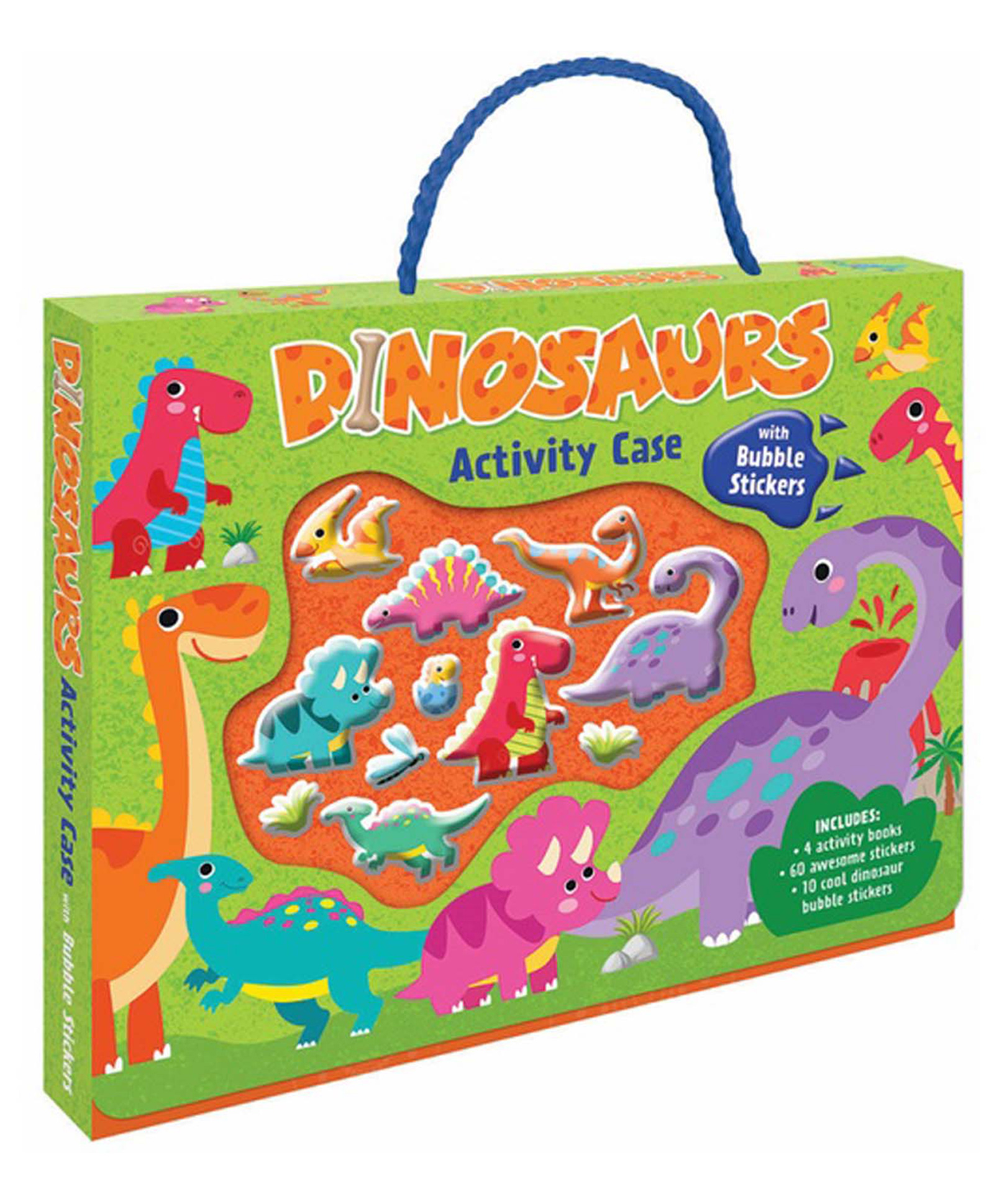 Dinosaur Activity Case Bubble Stickers Activity Books for kids-image-9