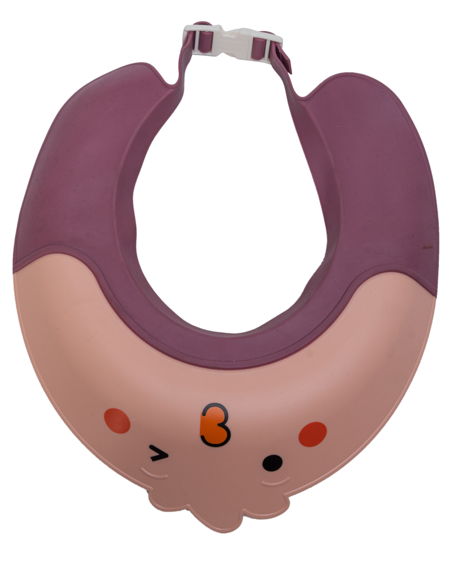 Adore Daffy! Chick Design Baby Shampoo Hat with Adjustable Strap and Buckle - Purple-picture-22