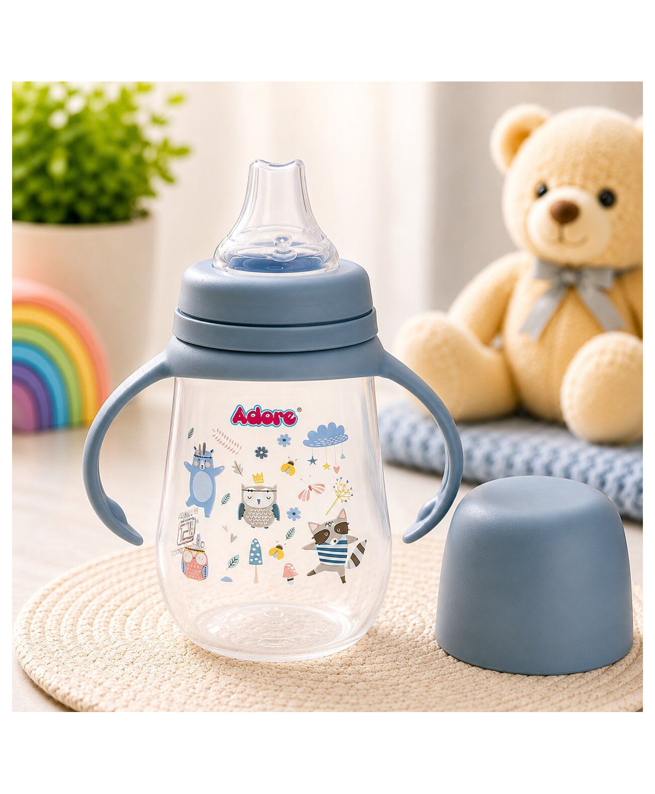 Adore Ireland! The British Inspired Color Palette -Premium Baby Spout Sipper with Handle- 250ml-image-9