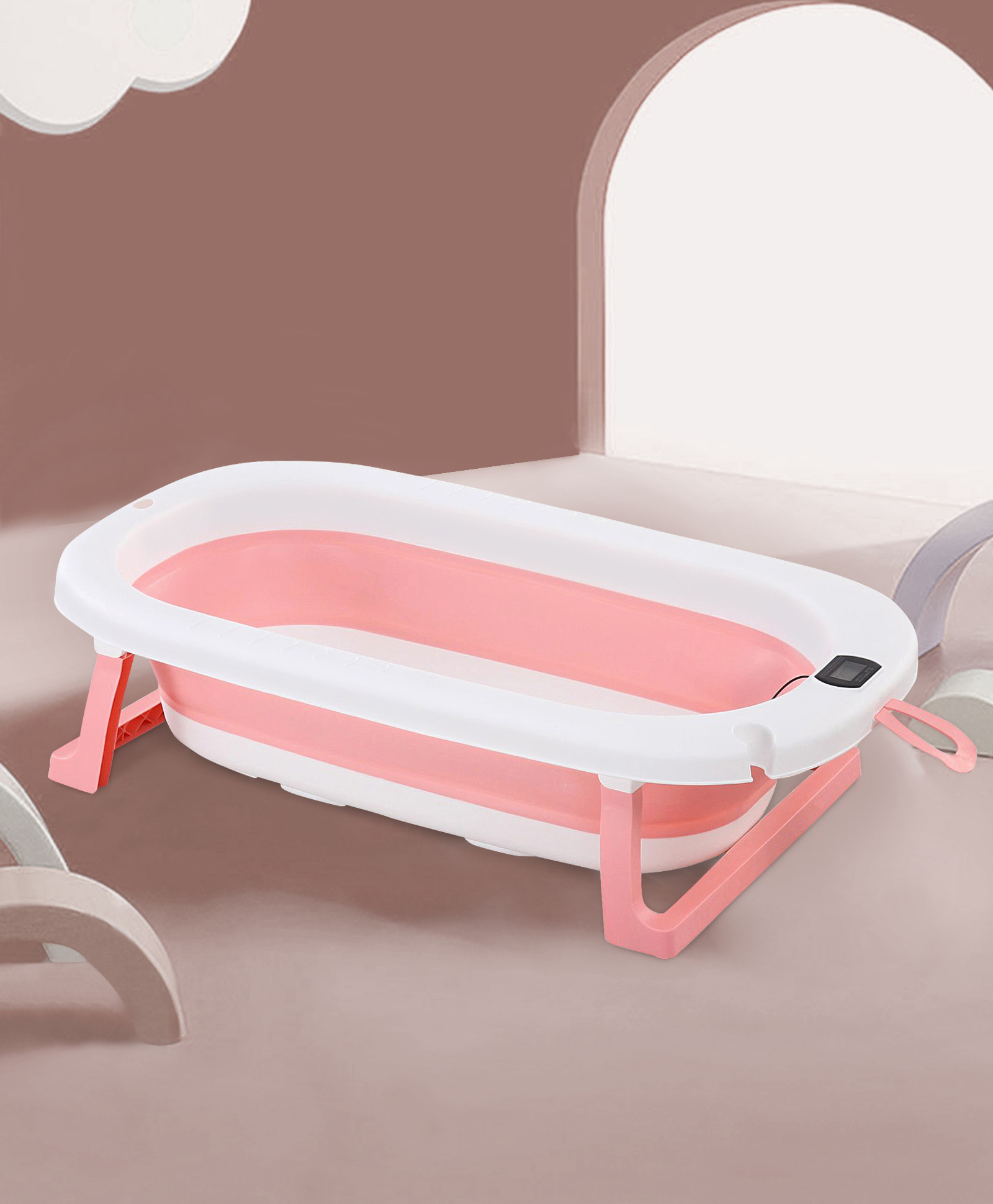 Bath Tub with Temperature Gauge - Pink-image-27
