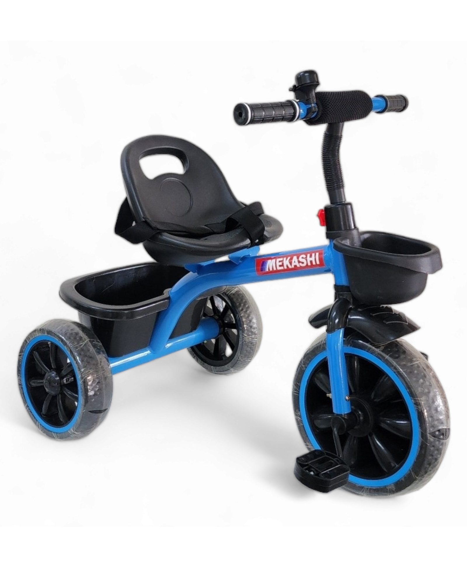 Mekashi Kids Tricycle with Eva Wheels - Blue-picture-28
