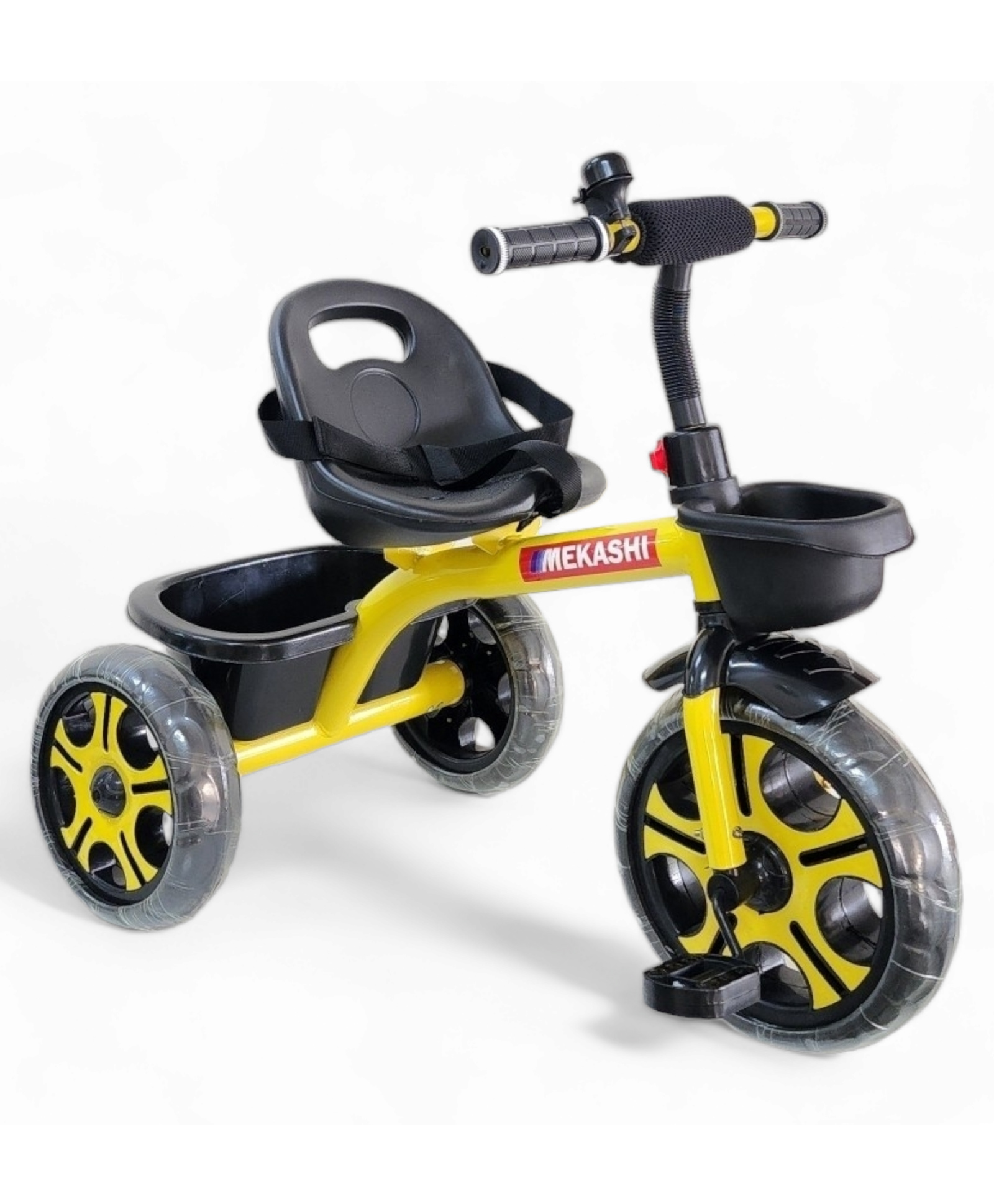 Mekashi Kids Tricycle with Eva wheels - Yellow-image-39