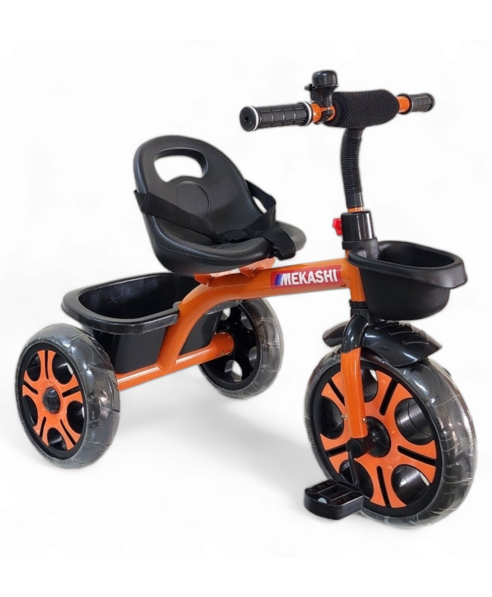 Mekashi Kids Tricycle with Eva Wheels - Orange-picture-12