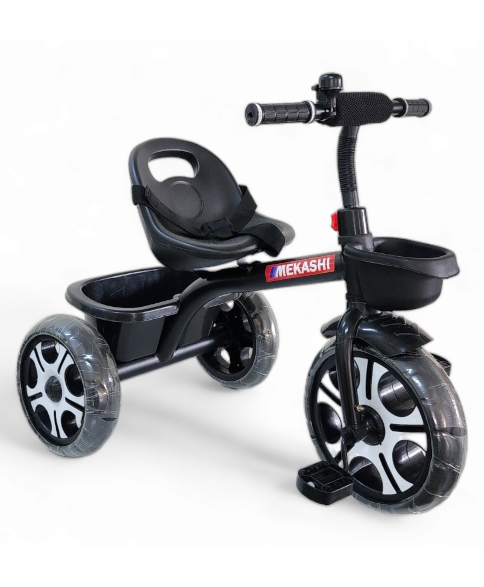 Mekashi Kids Tricycle with Eva Wheels - Black-picture-13