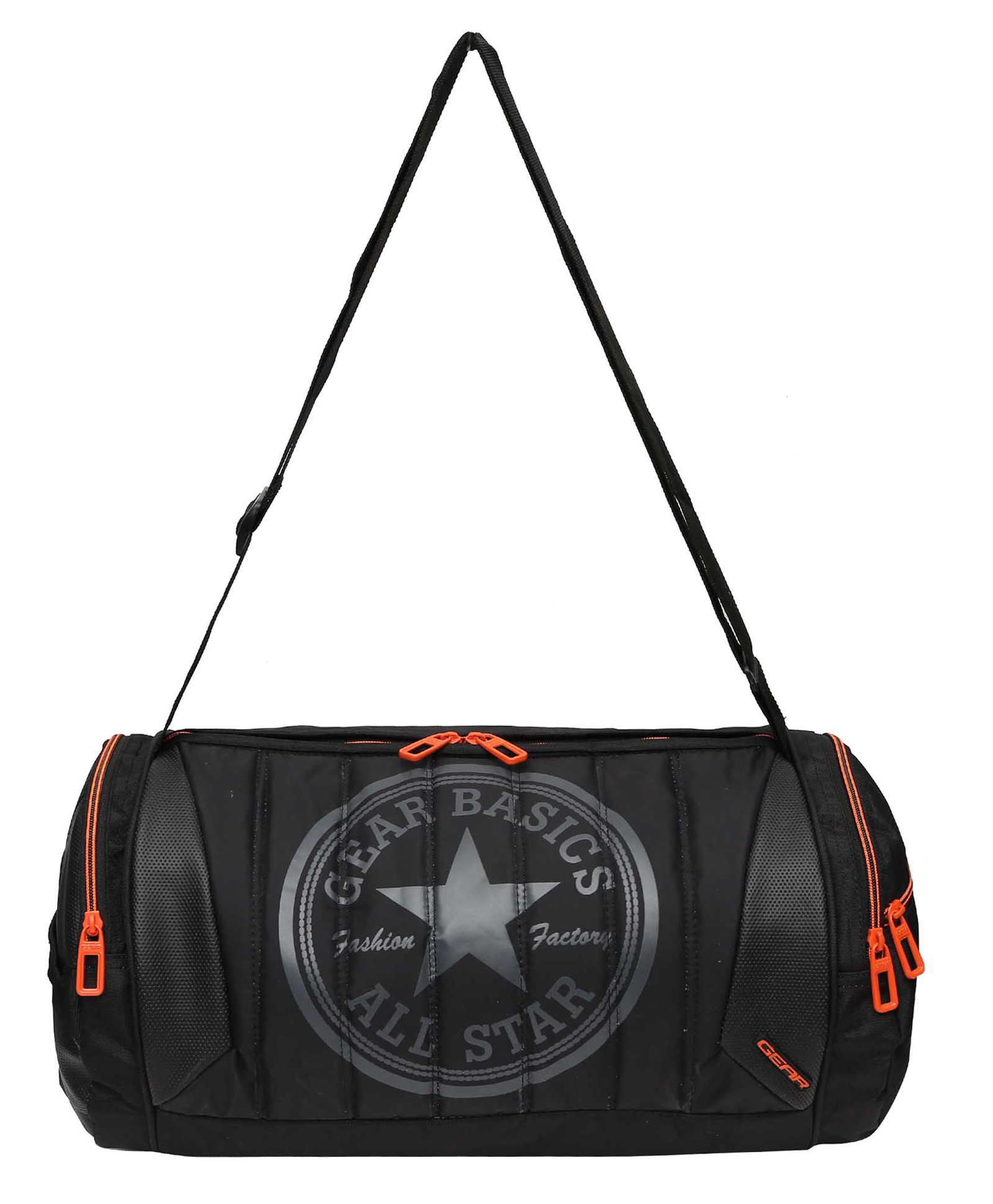 Gear PRO 2 Sports Duffel Black Orange-image-33